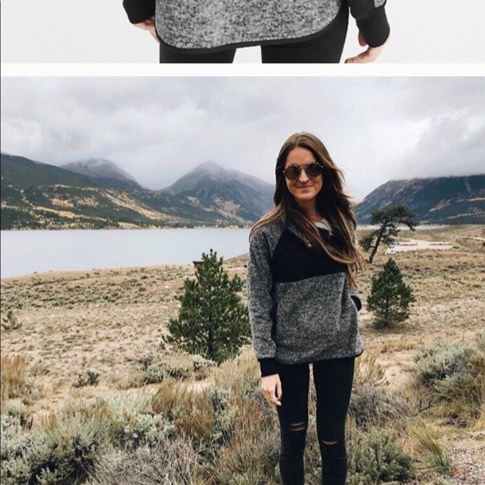 Asymmetrical snap pull over